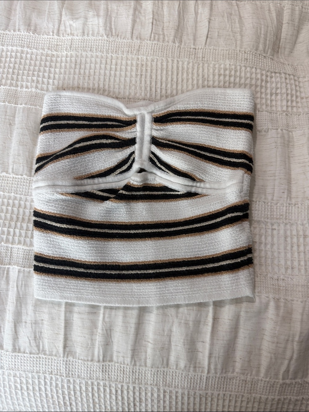 American Eagle striped tube top